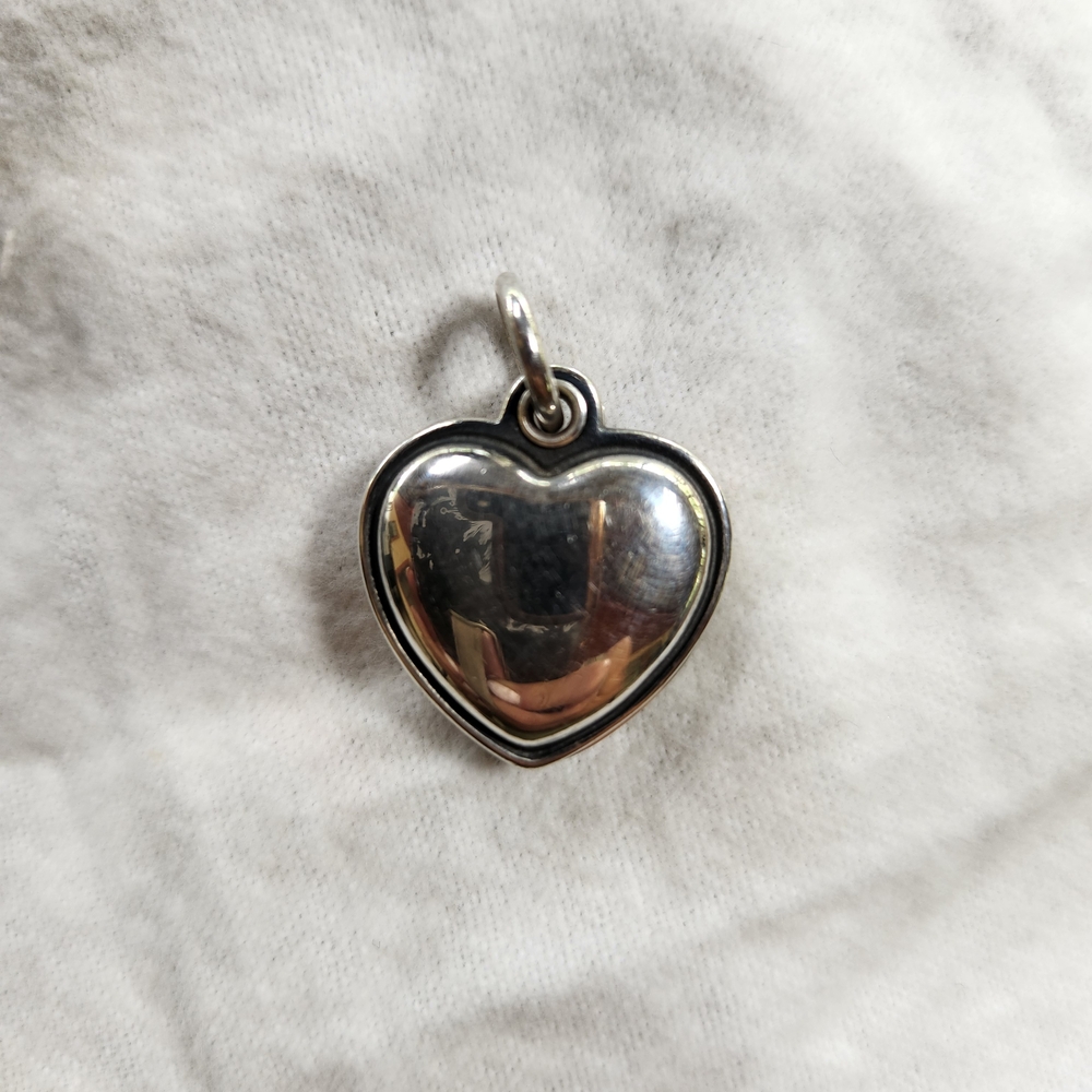 James Avery Swivel Heart Locket Pendant